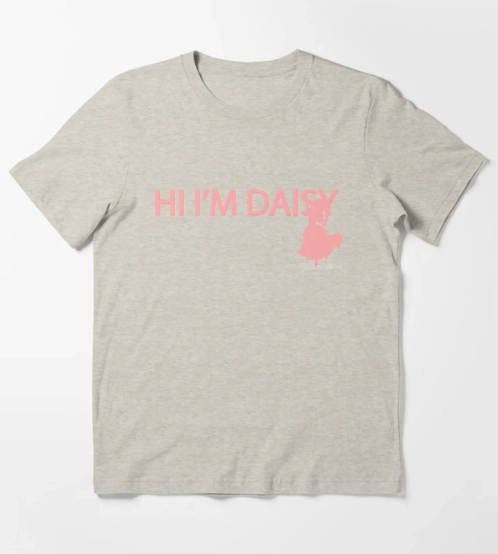 Hi Im Daisy T-Shirt Cream