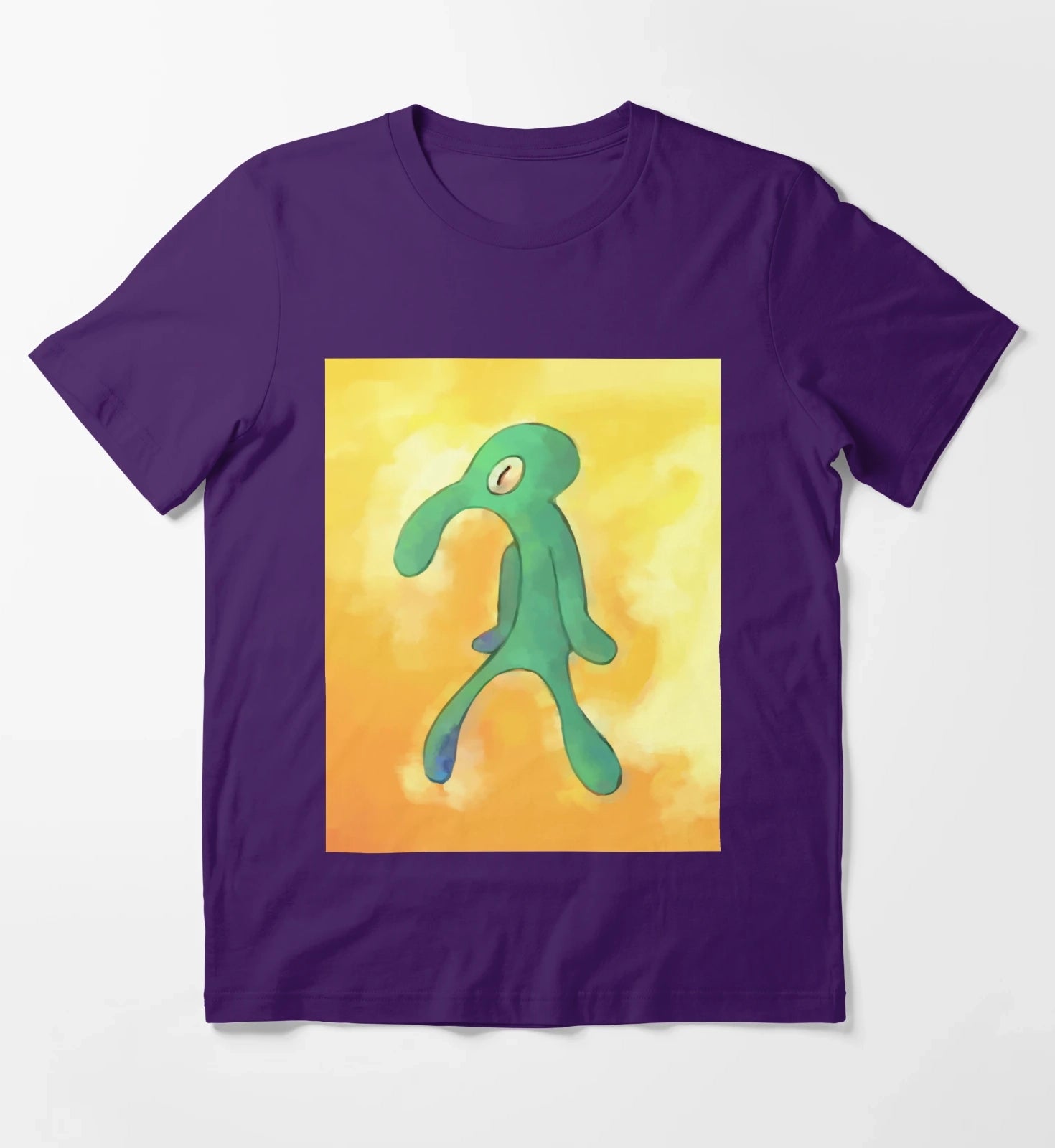 High Res Bold and Brash Repaint T-Shirt Purple