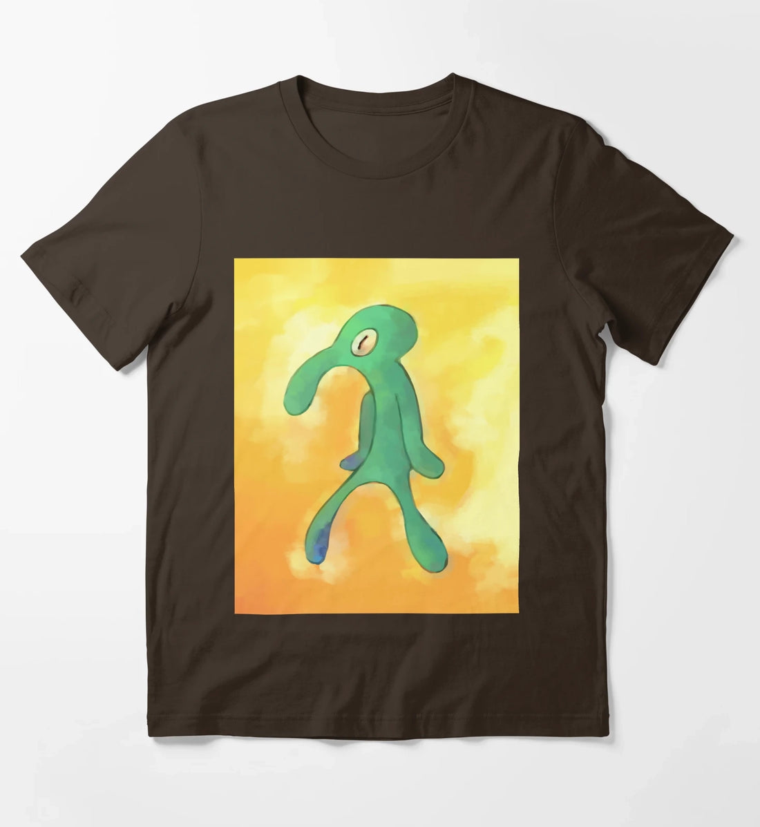 High Res Bold and Brash Repaint T-Shirt Brown
