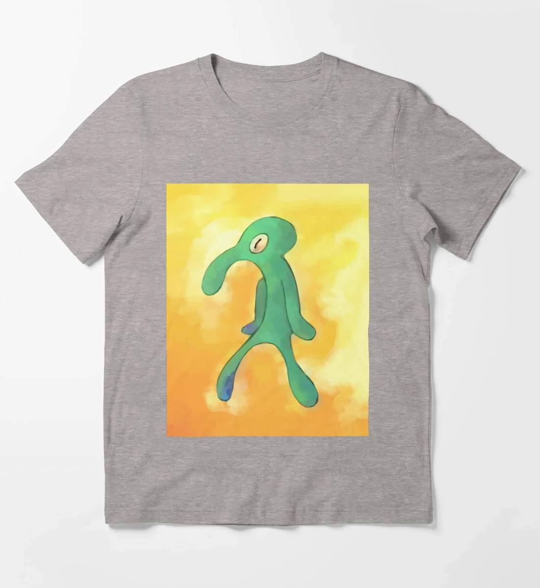 High Res Bold and Brash Repaint T-Shirt Heather Grey