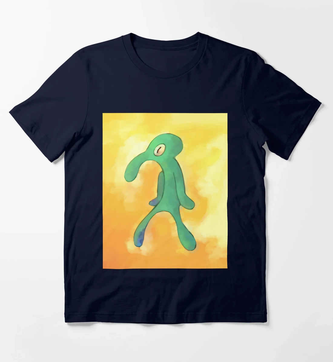 High Res Bold and Brash Repaint T-Shirt Navy