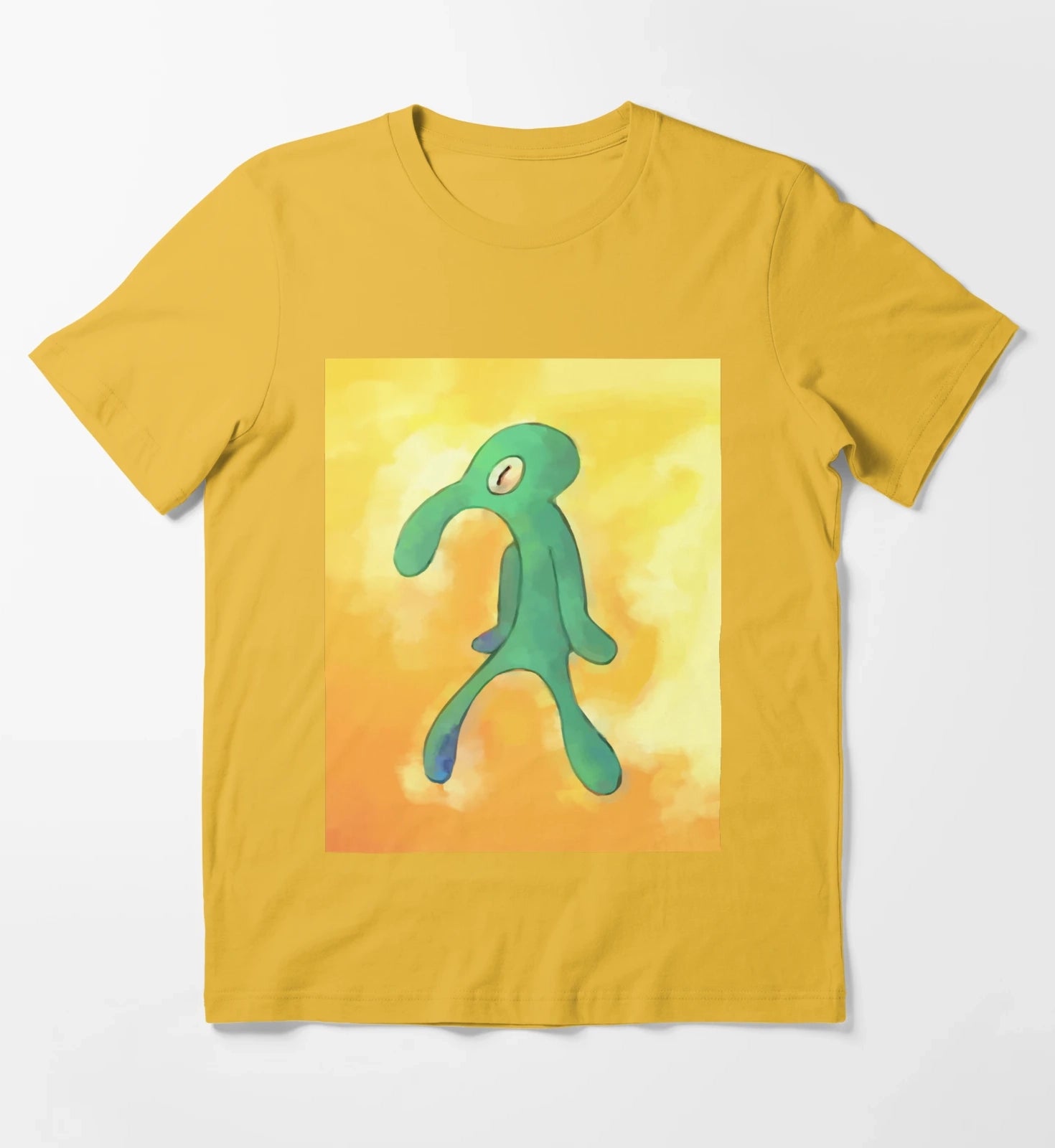 High Res Bold and Brash Repaint T-Shirt Yellow