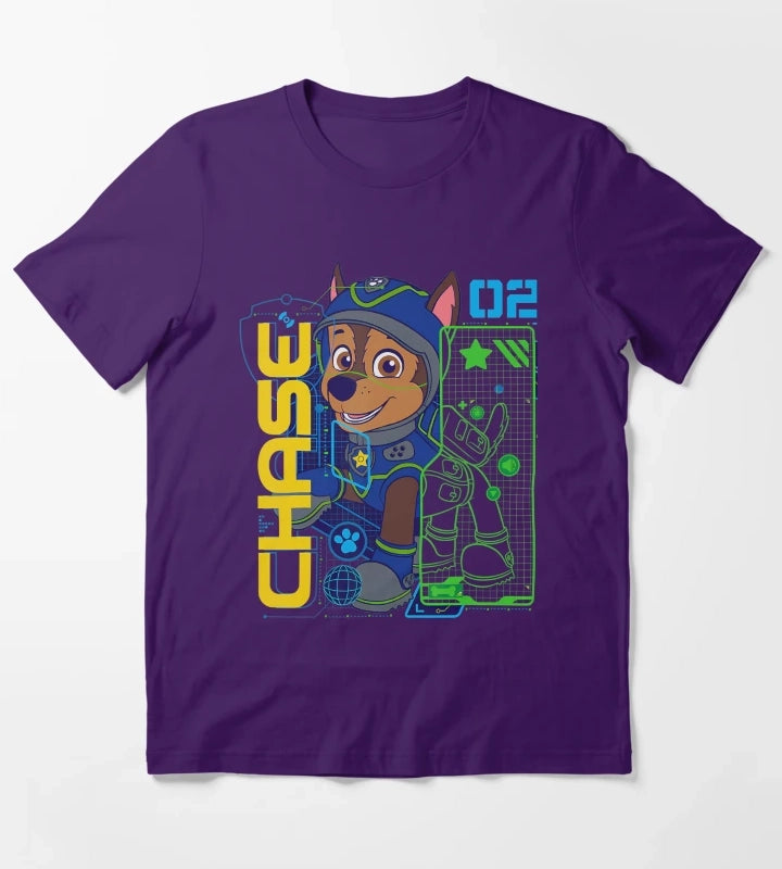 High Tech Rescue Dog T-Shirt Purple
