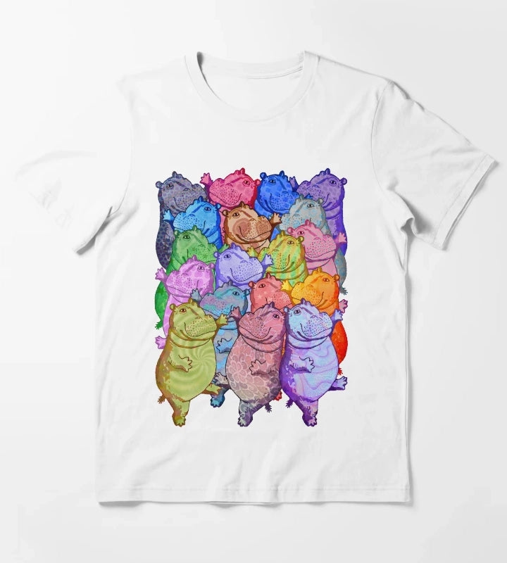 Hippo Disco T-Shirt White