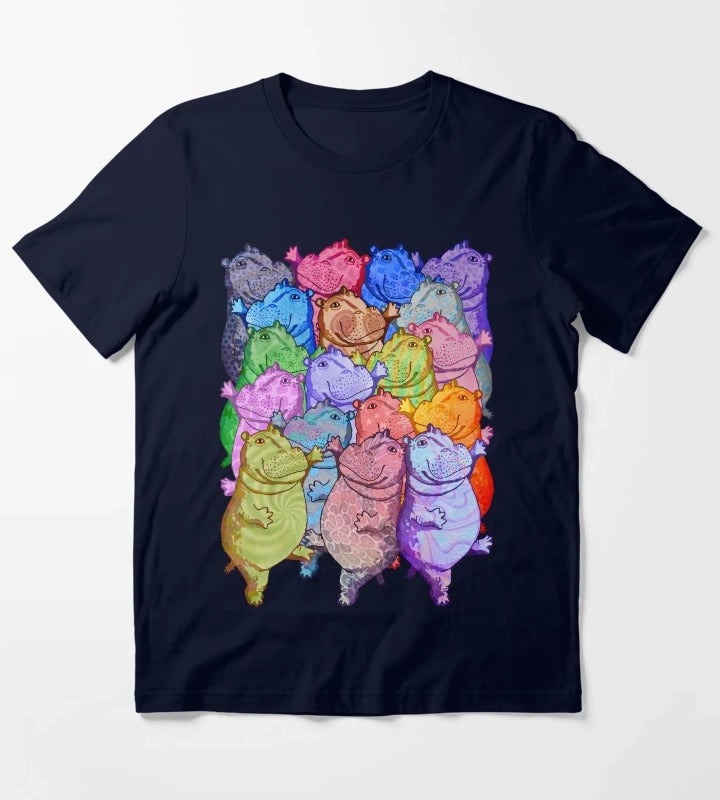 Hippo Disco T-Shirt Navy