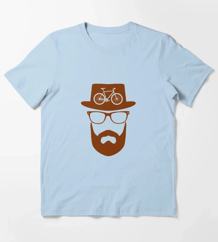 Hipster T-Shirt Sky Blue