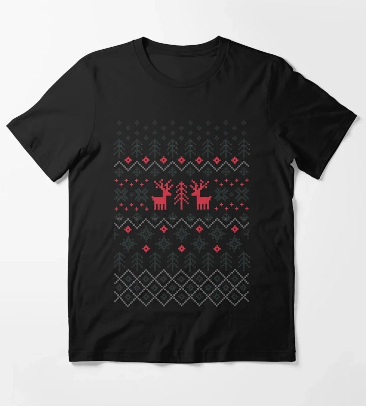 Holiday Sweater Pattern T-Shirt
