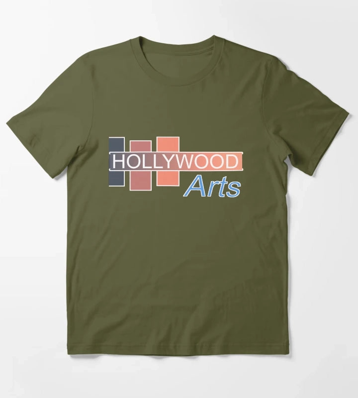 Hollywood Arts High School T-Shirt Olive Green