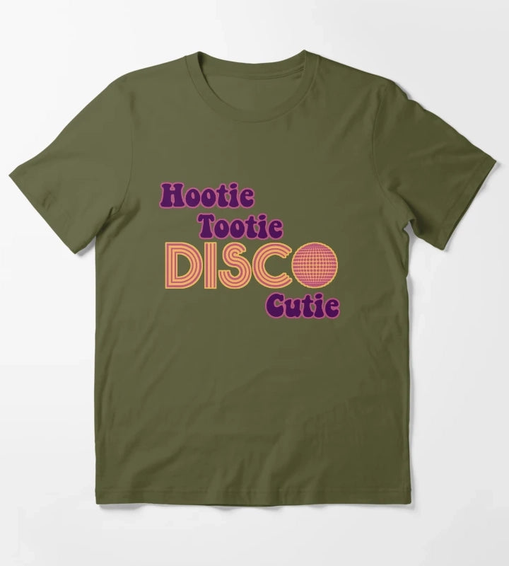Hootie Tootie Disco Cutie T-Shirt Olive Green