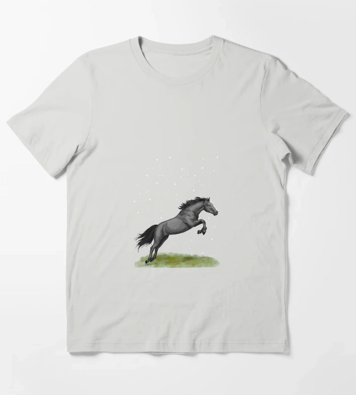 HorseSnow T-Shirt Light Grey