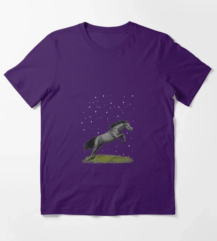 HorseSnow T-Shirt Purple