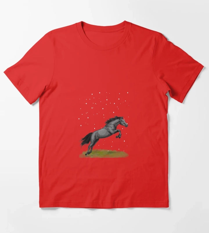 HorseSnow T-Shirt Red