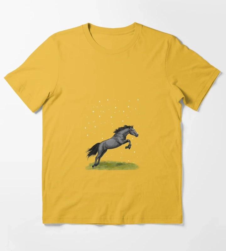 HorseSnow T-Shirt Yellow