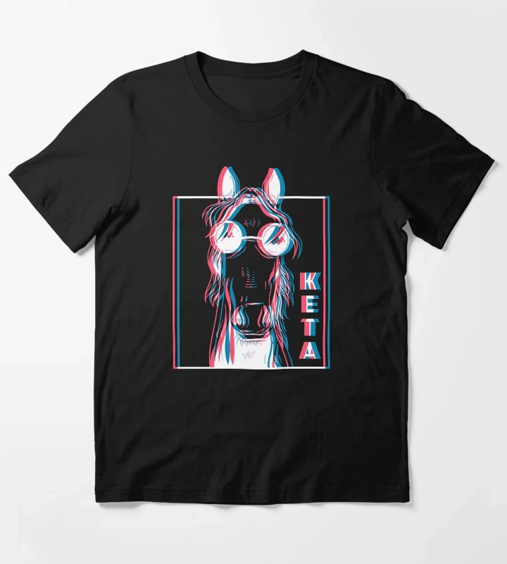 Horse Drugs Party Techno T-Shirt