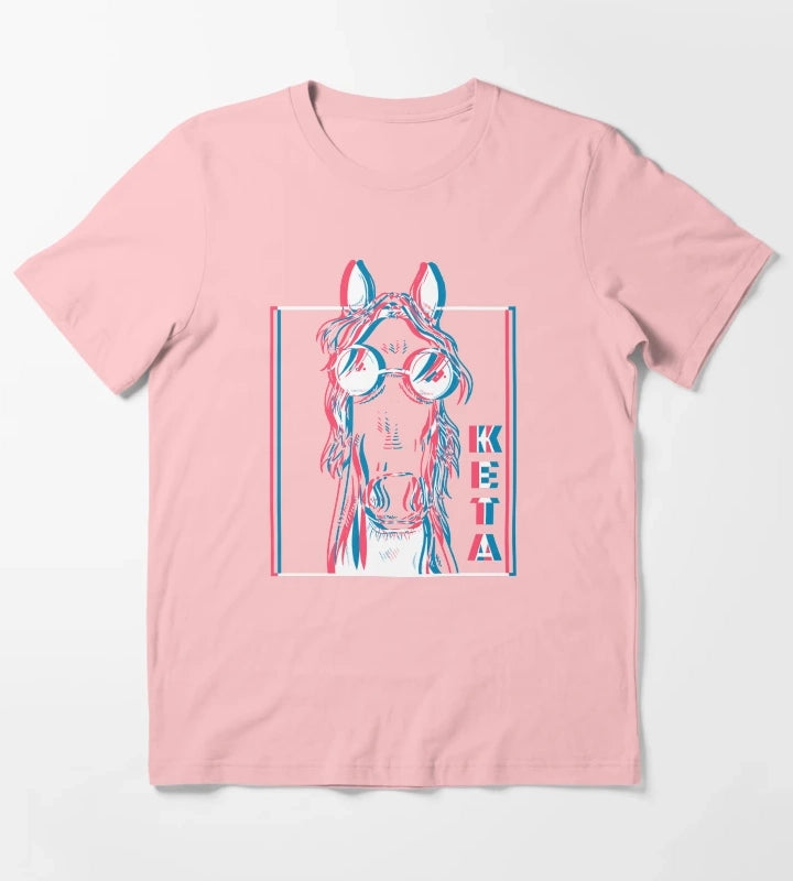 Horse Drugs Party Techno T-Shirt Dark Grey