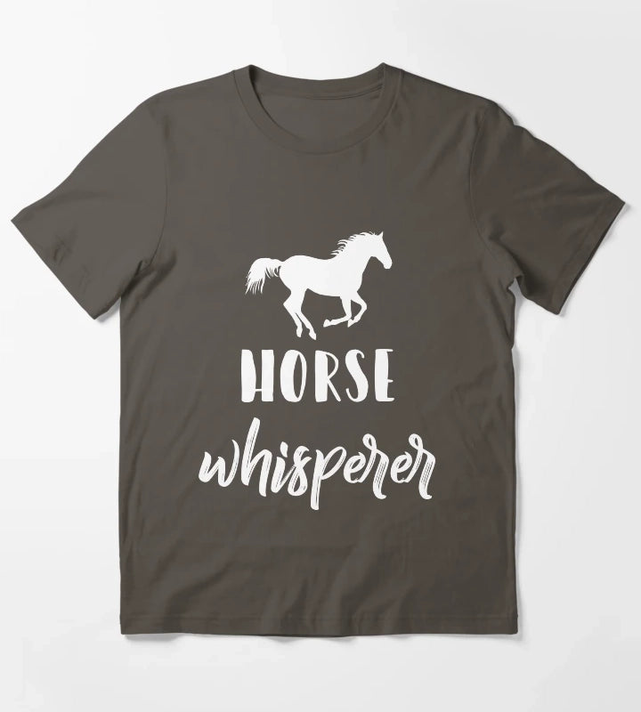 Horse Whisperer Lover T-Shirt Dark Grey