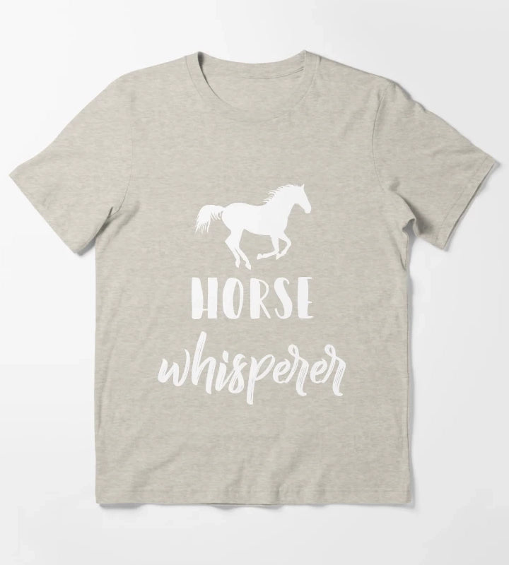 Horse Whisperer Lover T-Shirt Cream