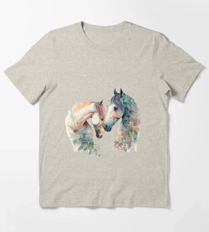 Horses T-Shirt Cream