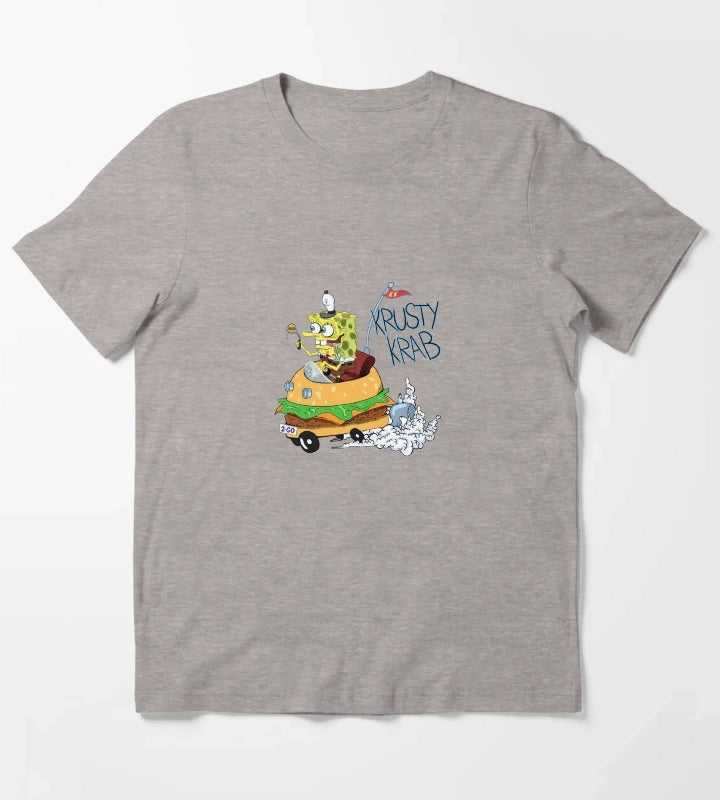 Hot Rod Bob T-Shirt Heather Grey