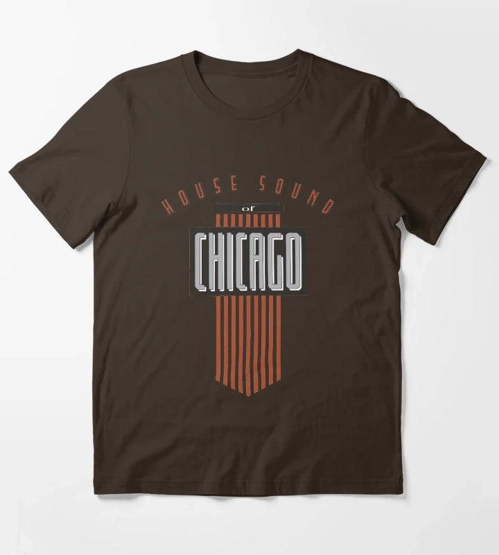 House Sound Of Chicago T-Shirt Brown