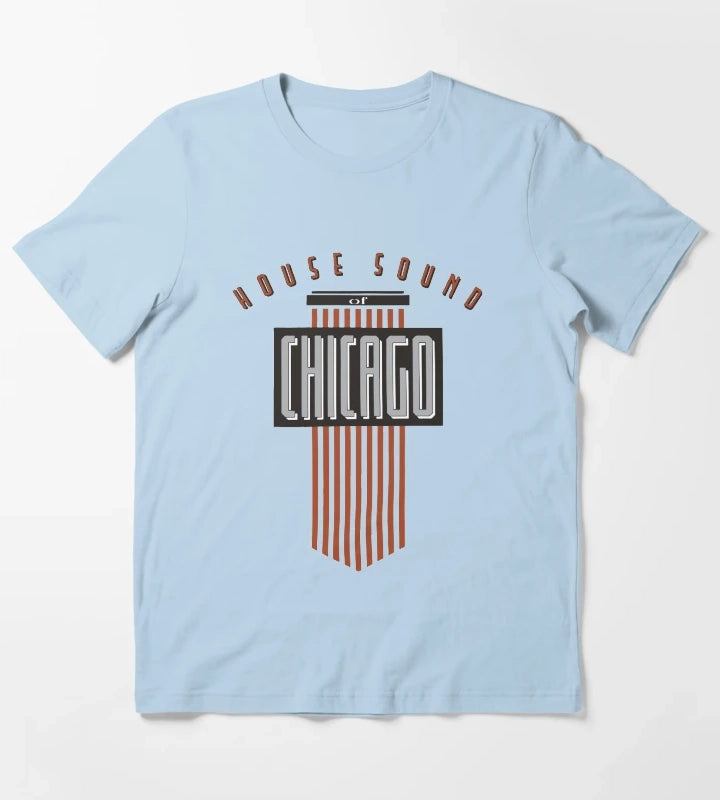 House Sound Of Chicago T-Shirt Sky Blue