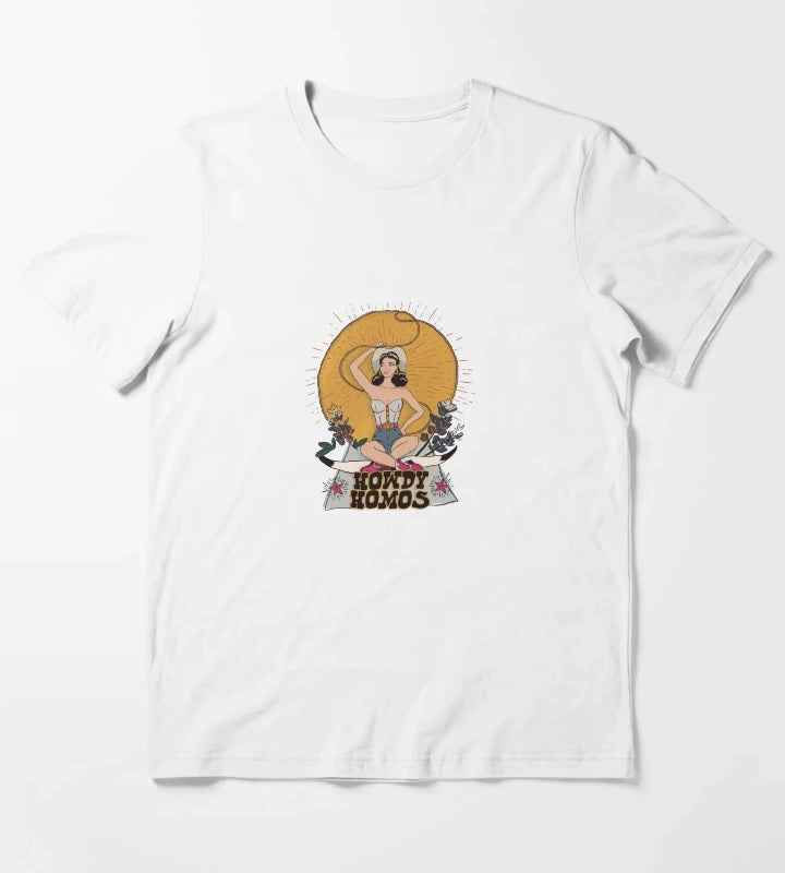 Howdy Homos T-Shirt White