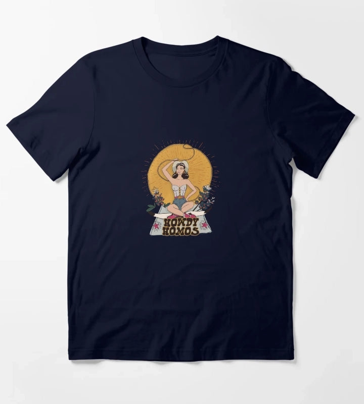Howdy Homos T-Shirt Navy