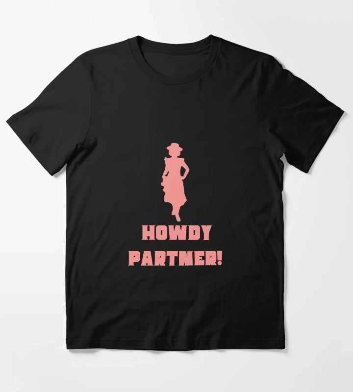 Howdy Partner Cowgirl Disco Cowgirl T-Shirt