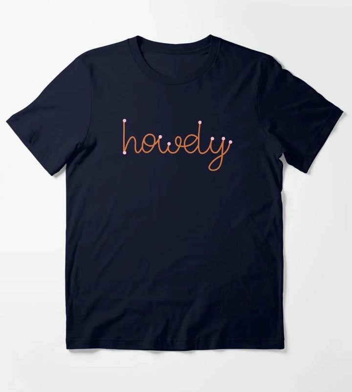 Howdy T-Shirt Navy