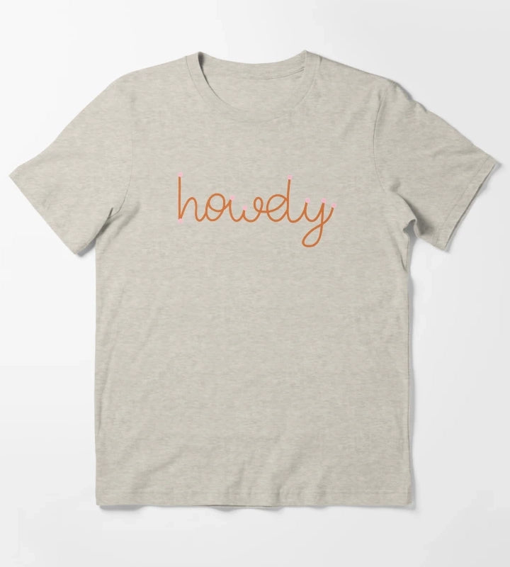 Howdy T-Shirt Cream