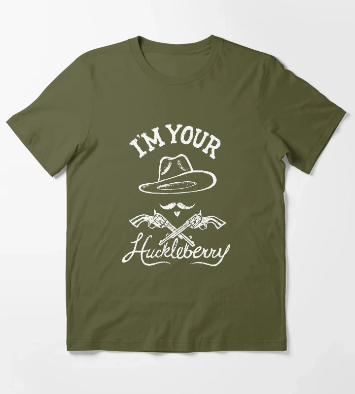Huckleberry T-Shirt Olive Green