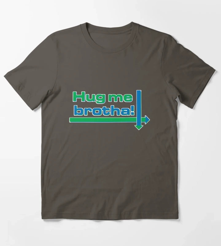 Hug me brotha T-Shirt Dark Grey