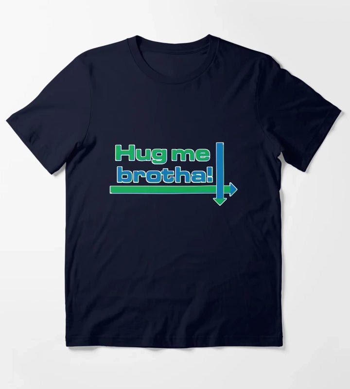 Hug me brotha T-Shirt Navy