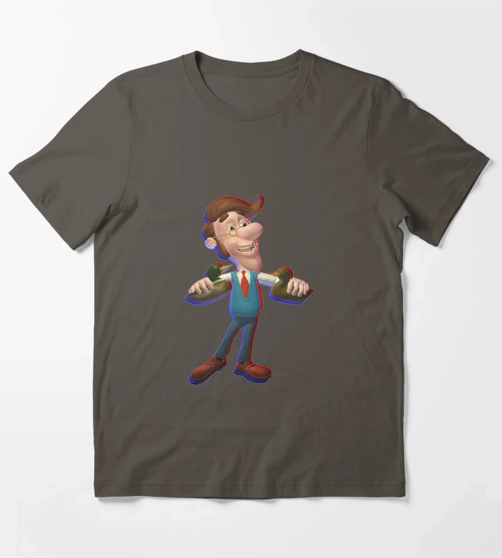 HughTron T-Shirt Dark Grey