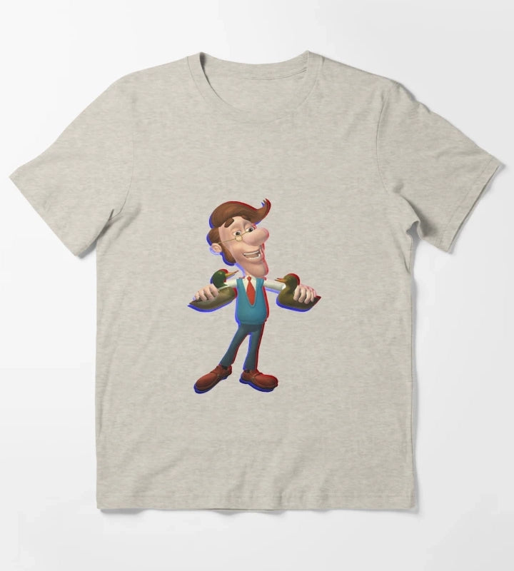 HughTron T-Shirt Cream