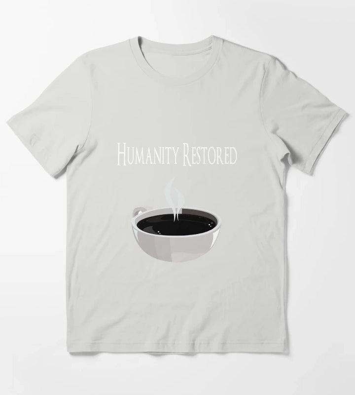 Humanity Restored T-Shirt Light Grey