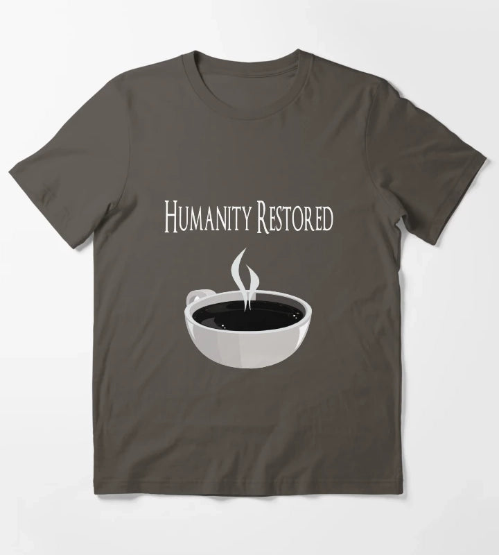 Humanity Restored T-Shirt Dark Grey