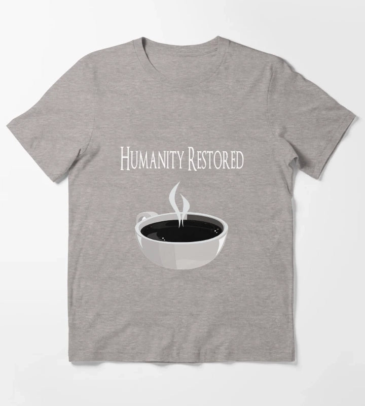 Humanity Restored T-Shirt Heather Grey
