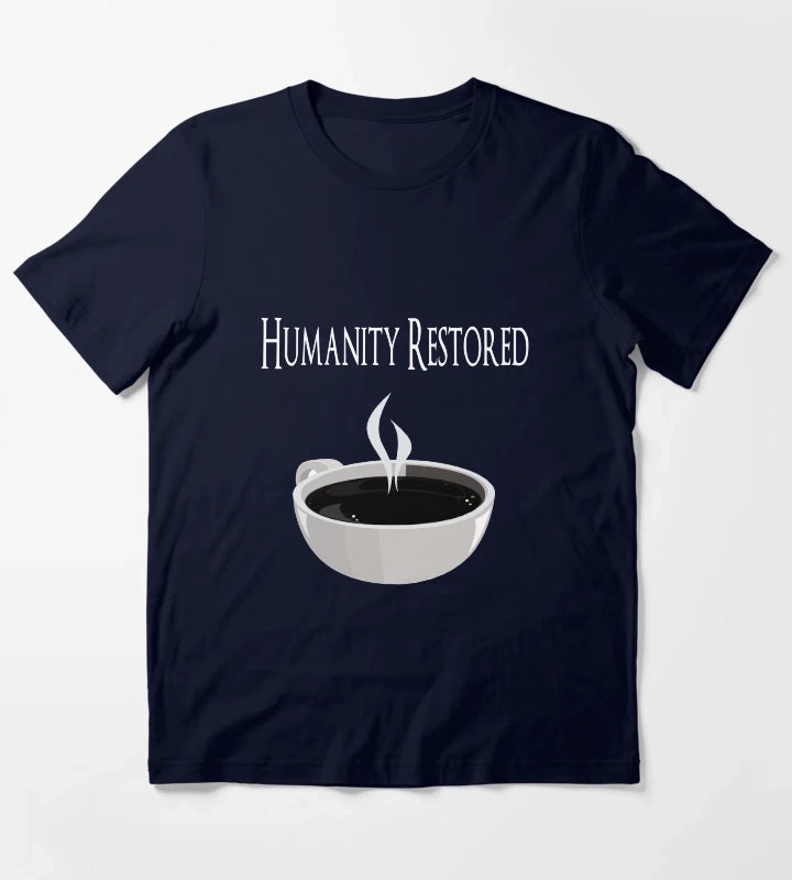 Humanity Restored T-Shirt Navy