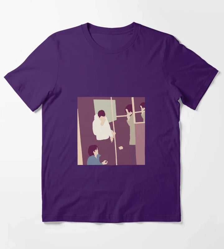 Humbug Art AM Alex T-Shirt Purple