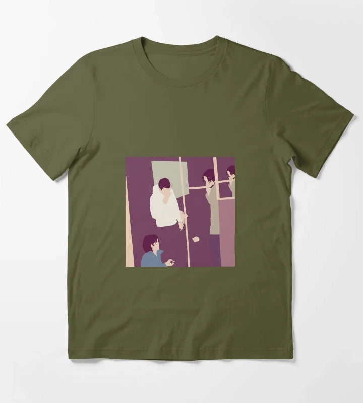 Humbug Art AM Alex T-Shirt Olive Green
