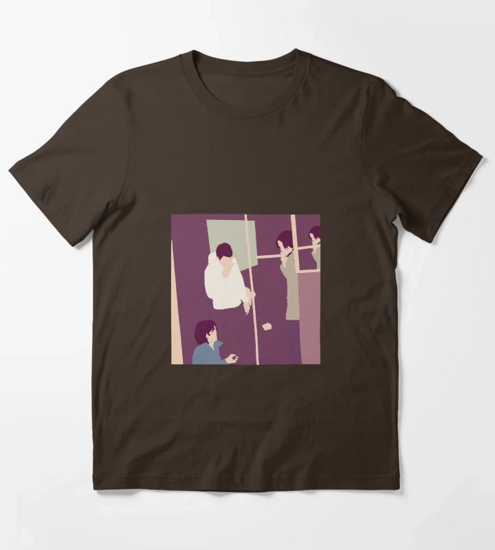 Humbug Art AM Alex T-Shirt Brown
