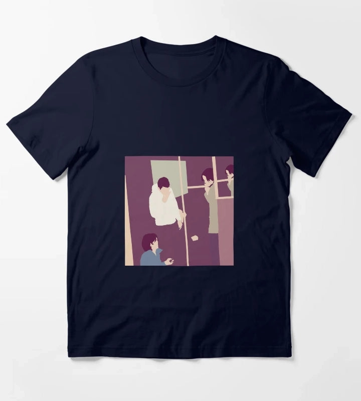 Humbug Art AM Alex T-Shirt Navy