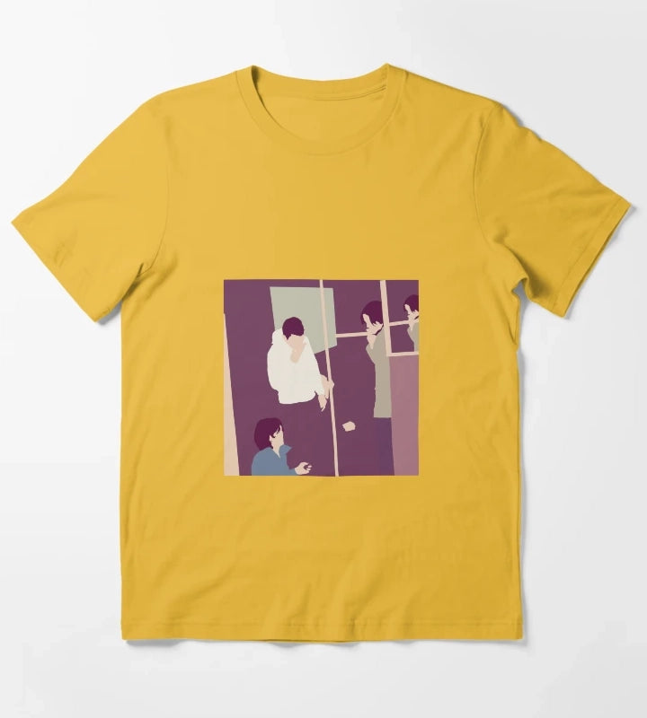 Humbug Art AM Alex T-Shirt Yellow