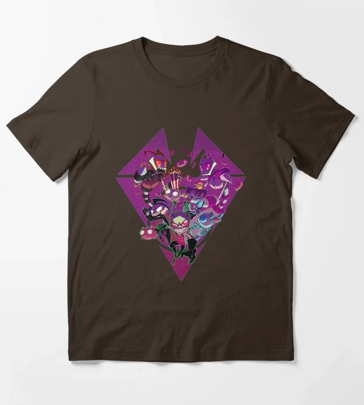 INVADER ZIM 1 T-Shirt Brown