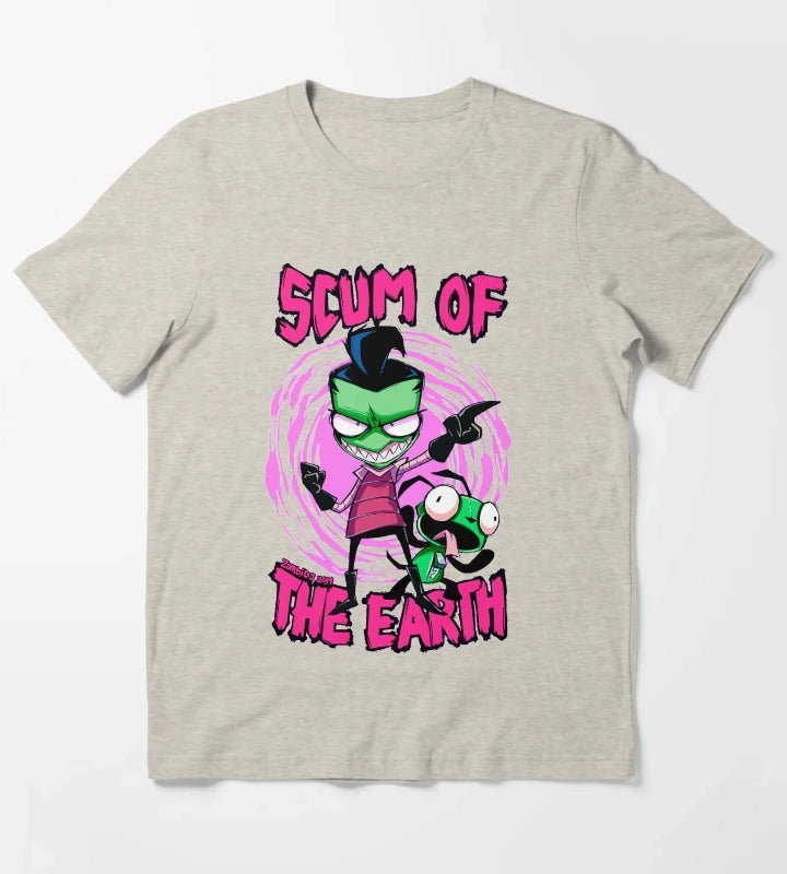 INVADER ZIM T-Shirt Cream