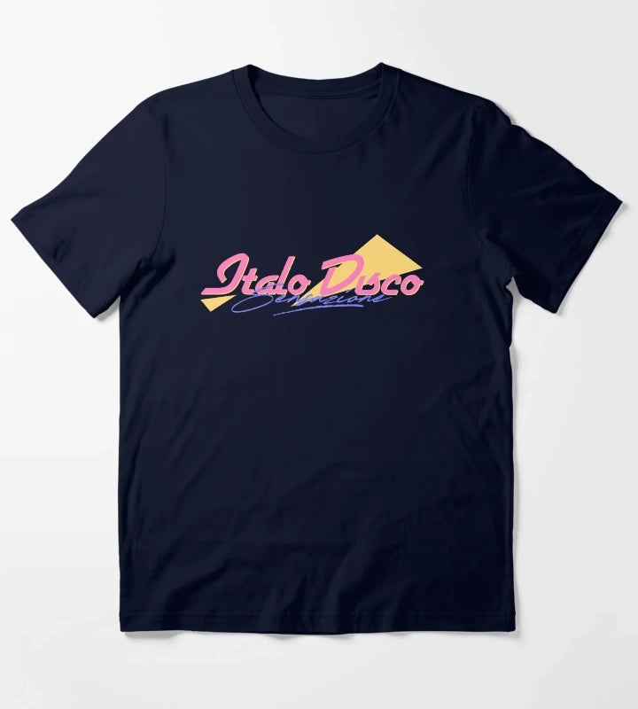 ITALO DISCO SENSATION T-Shirt Navy