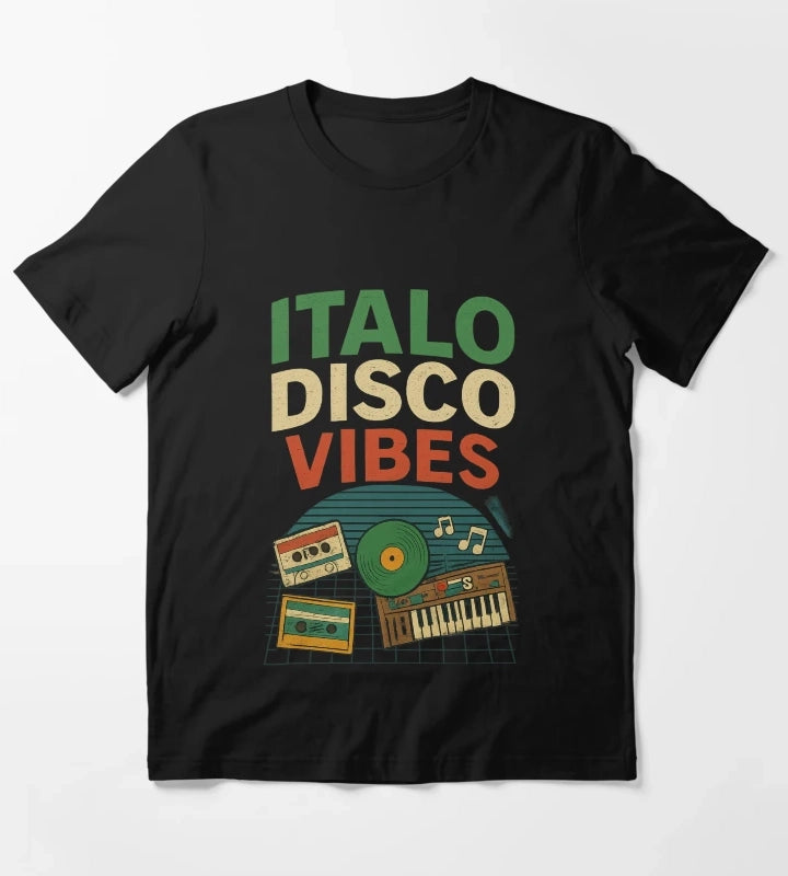 ITALO DISCO VIBES Retro Style Tee T-Shirt