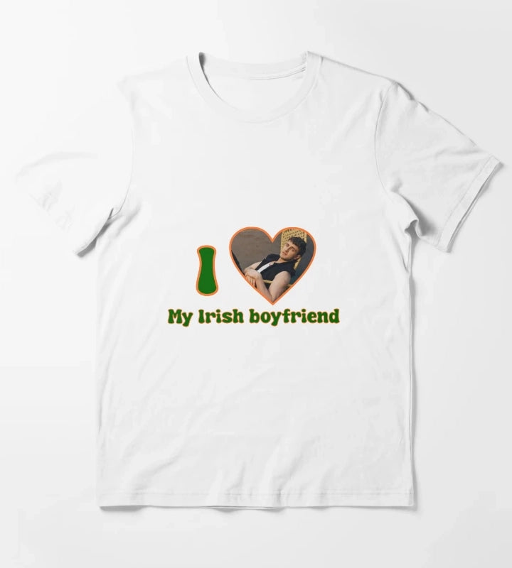 I 3 my Irish boyfriend Paul Mescal T-Shirt White