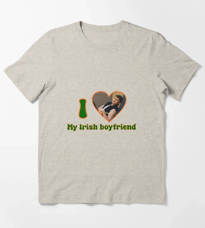 I 3 my Irish boyfriend Paul Mescal T-Shirt Cream